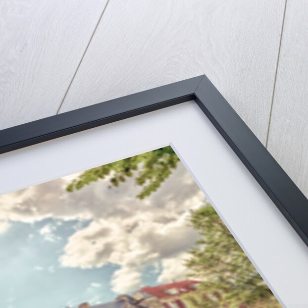 Bicycle parked on the street by Assaf Frank